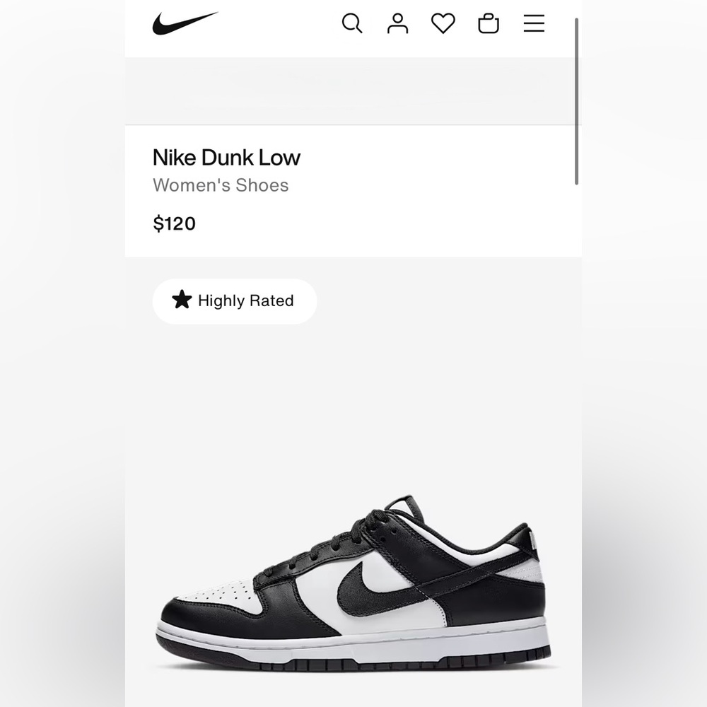 Nike Panda Dunk Low